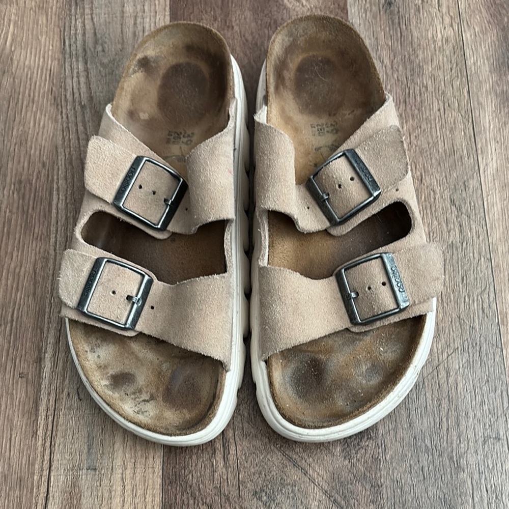 Papillio Birkenstock Tan Sandals
